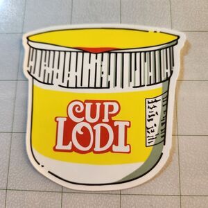 10 for $10 Sticker Soup Cup Yellow